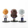 3Pcs Fruits Basket Anime Figure Souma Kyo Honda Tohru Souma Yuki 10Cm Q Version PVC Action 2 - Fruits Basket Shop