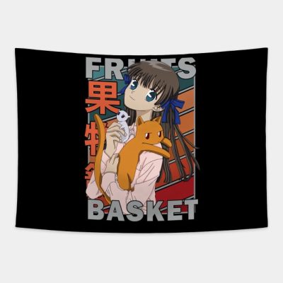 Tohru Honda Fruits Basket Furutsu Basuketto Vintag Tapestry Official Fruits Basket Merch