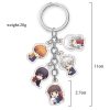 Cute Anime Fruits Basket Keychain Double Sided Key Chain Pendant Acrylic Anime Accessories Cartoon Keyring 1 - Fruits Basket Shop