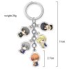 Cute Anime Fruits Basket Keychain Double Sided Key Chain Pendant Acrylic Anime Accessories Cartoon Keyring 2 - Fruits Basket Shop