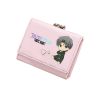 Fruits Basket Kawaii Short Wallets Anime ID Card Holder Women Coins Purses Small Pink Money Bags 4 - Fruits Basket Shop