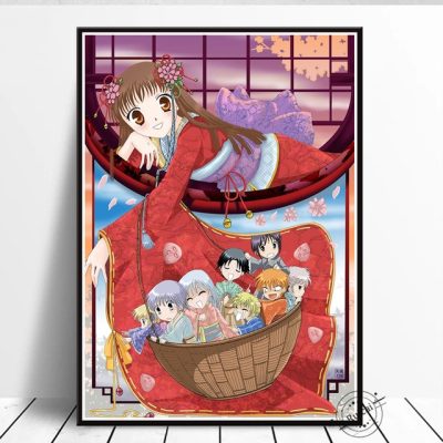 Fruits Basket Poster Canvas Painting Print Wall Art Pictures For Living Room Coffee House Bar Home.jpg 640x640 6 - Fruits Basket Shop