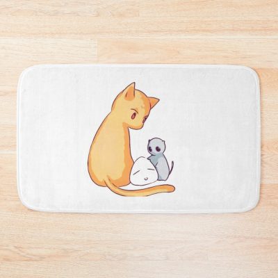 Fruits Basket - Kyo, Tohru And Yuki (Sketch) Bath Mat Official Fruits Basket Merch