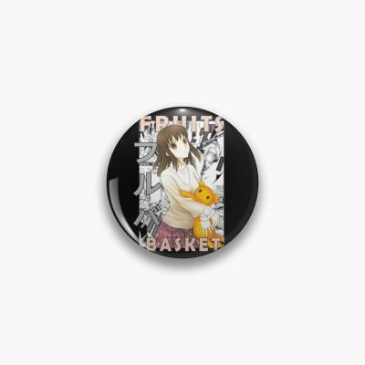 Kagura Sohma Fruits Basket Furutsu Basuketto Manga Style Design Pin Official Fruits Basket Merch