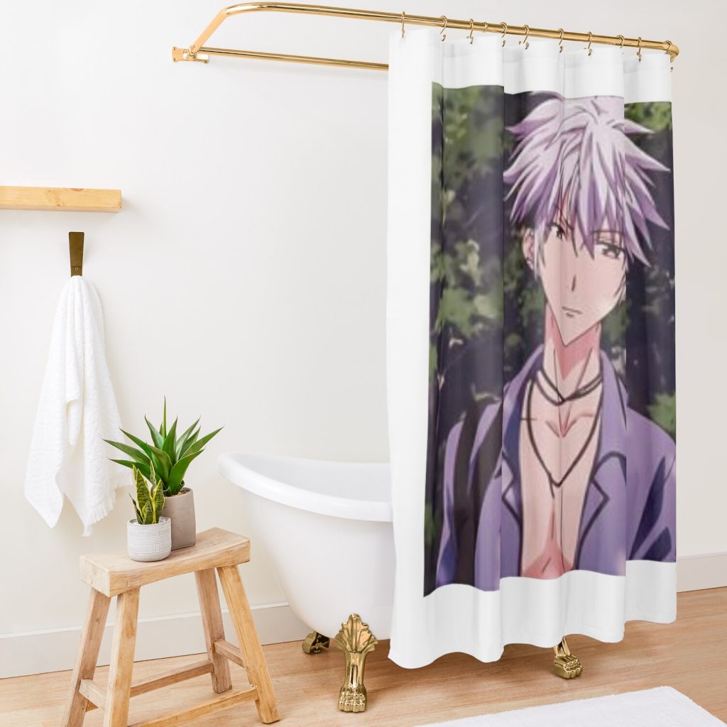 Sohma Hatsuharu Handsome Shower Curtain Official Fruits Basket Merch