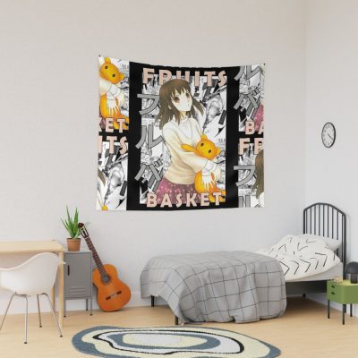 Kagura Sohma Fruits Basket Furutsu Basuketto Manga Style Design Tapestry Official Fruits Basket Merch